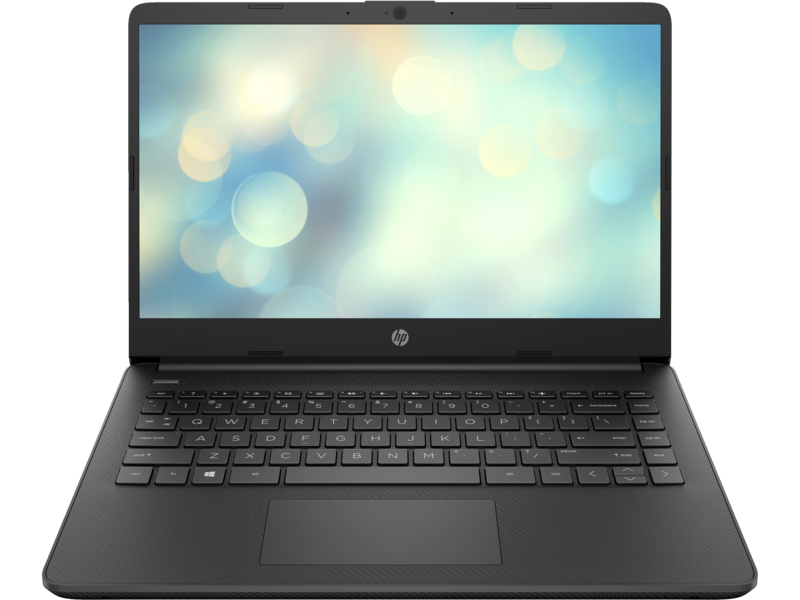 20C1 - HP 14-inch Laptop PC (14, Jet Black, T, HD Cam, nonODD, nonFPR) FreeDos, Center Facing