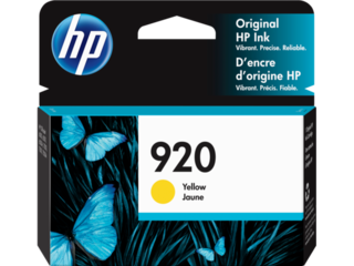 HP 920 Yellow Original Ink Cartridge, CH636AN#140 HP 920 Yellow Original Ink Cartridge, CH636AN#140