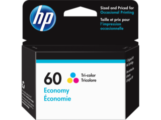 HP 60 Economy Tri-color Original Ink Cartridge, B3B06AN HP 60 Economy Tri-color Original Ink Cartridge, B3B06AN