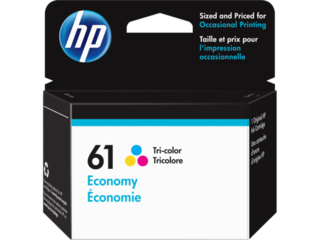 HP 61 Economy Tri-color Original Ink Cartridge, B3B08AN HP 61 Economy Tri-color Original Ink Cartridge, B3B08AN