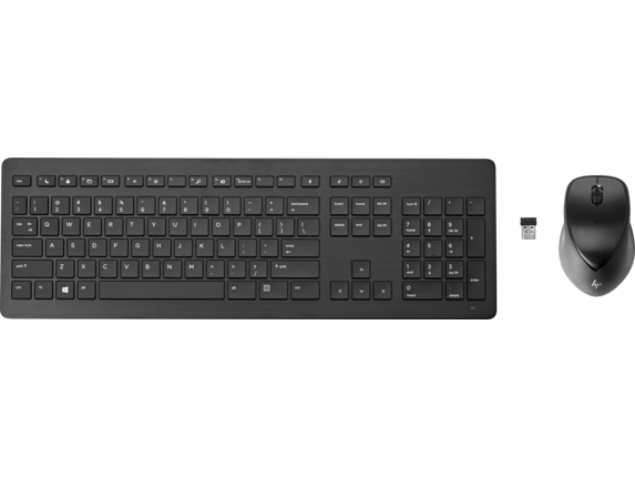 Keyboards/Mice and Input Devices, HP Wireless Rechargeable 950MK Mouse and Keyboard