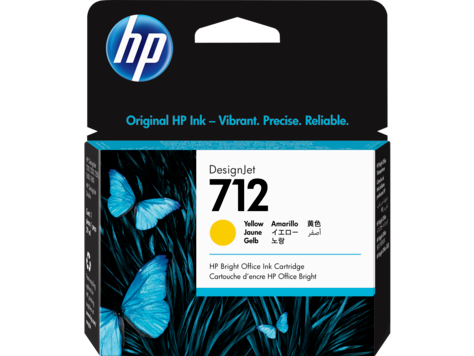 HP 3ED69A 712 29 ml-es sárga DesignJet tintapatron T250 T630 T650 Studio 24