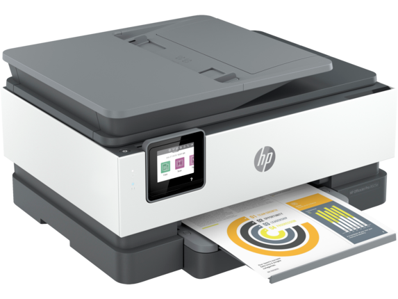 Series 5 of 13 Business Ink Printers, HP OfficeJet Pro 8025e All-in-One Printer w/ bonus 6 months Instant Ink through HP+