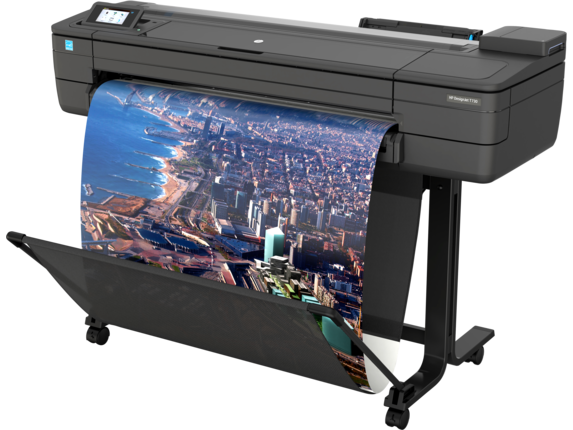 HP DesignJet T730 Large Format Wireless Plotter Printer - 36", with Security Features (F9A29D)
