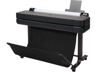 HP DesignJet T630 Large Format Wireless Plotter Printer - 36", with convenient 1-Click Printing (5HB11A)