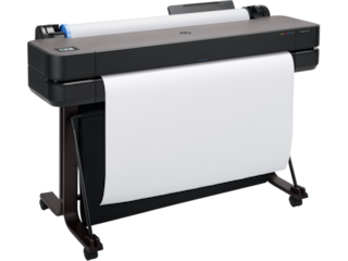 HP DesignJet T630 Large Format Wireless Plotter Printer - 36", with convenient 1-Click Printing (5HB11A)