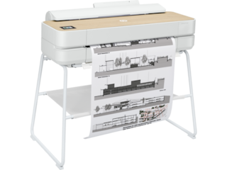 HP DesignJet Studio 24-in Printer with 3-year Next Business Day Support, (5HB12H)