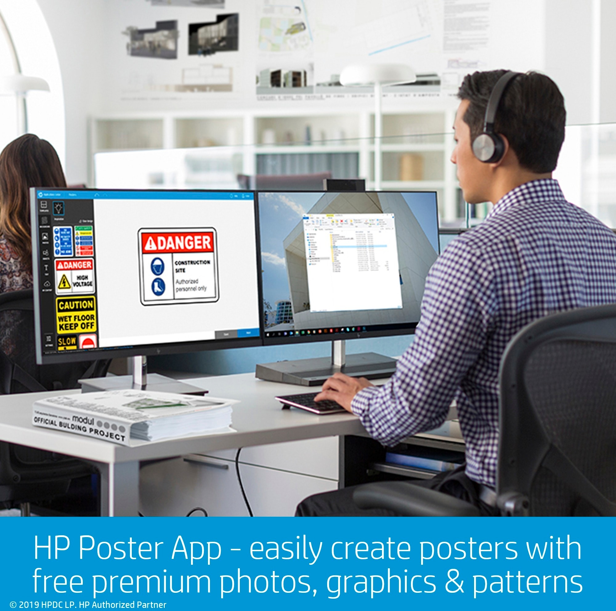 HP 5HB14A DesignJet Studio 36 hüvelykes nyomtató