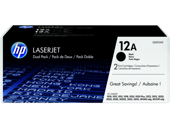 Image for HP 12A Black Original LaserJet Toner Cartridge for US Government from HP2BFED