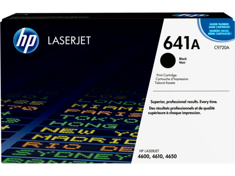 HP 641 LaserJet-Druckverbrauchsmaterialien