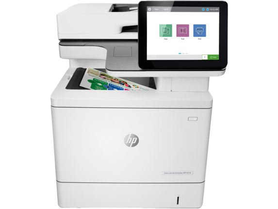 Laser Multifunction Printers, HP Color LaserJet Enterprise MFP M578dn