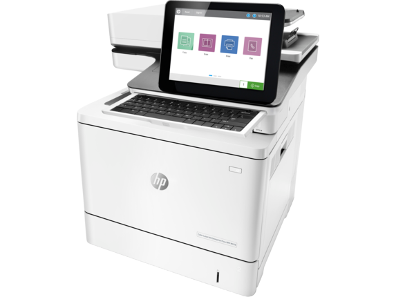 Series 4 of 12 Laser Multifunction Printers, HP Color LaserJet Enterprise Flow MFP M578c