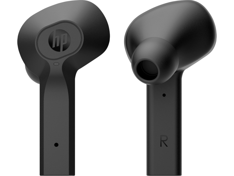 20C2 - HP Wireless Earbuds G2 (Headphones, Jet Black) Packaging, EarbudDetail
