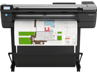 HP DesignJet T830 Large Format Multifunction Wireless Plotter Printer - 36", with Mobile Printing (F9A30D)