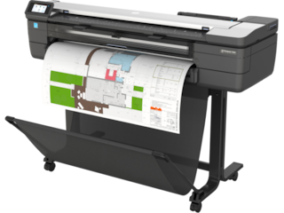 HP DesignJet T830 Large Format Multifunction Wireless Plotter Printer - 36", with Mobile Printing (F9A30D)