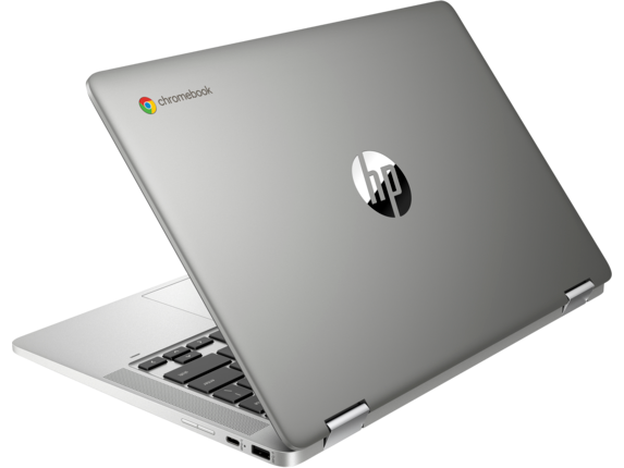 HP Chromebook x360 - Cuaderno con pantalla táctil HD de 14 pulgadas,  computadora portátil 2 en 1, Intel Celeron N4000, 4 GB de RAM, 32 GB eMMC,  Google
