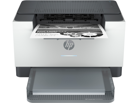 Black and White Laser Printers, HP LaserJet M209dw Printer with available 2 months Instant Ink