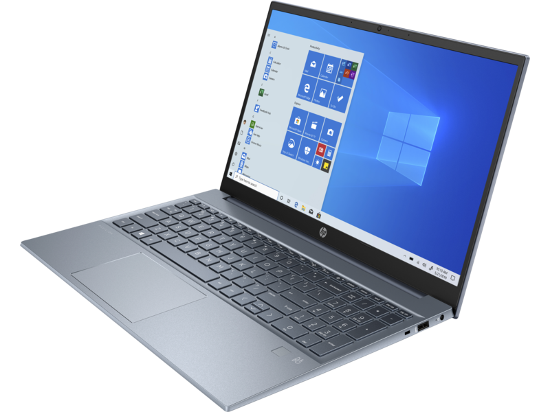 20C2 - HP Pavilion 15 Laptop PC (15, FogBlue, CloudBlue, NT, HDcam, nonODD, FPR, Win10) imagery show