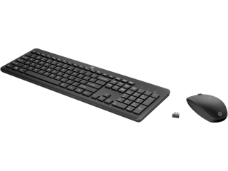 and HP Keyboard 230 Mouse Combo Wireless