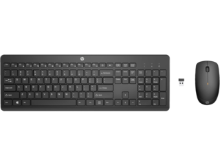 Mouse and Keyboard HP Combo Wireless 235