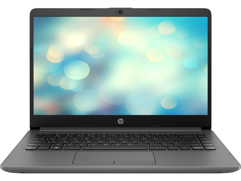 19C1 - HP 14-inch Laptop PC (DF, 14, Chalkboard Gray, NT, HDcam, nonODD, nonFPR, Freedos) Front