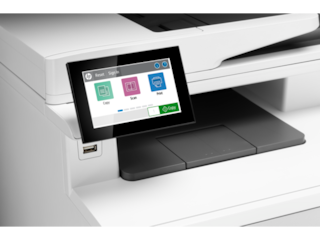 HP Enterprise M604n LaserJet Printer LIKE NEW - CopyFaxes