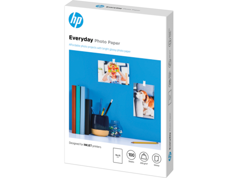 HP CR757A általános fényes fotópapír – 100 lap/10 x 15 cm