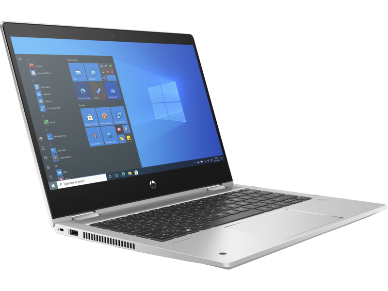 HP ProBook x360 435 G8 (non-Pro) Catalog (13, NaturalSilver, nonPro,T, nonODD, FPR), Win 10 Screen,
