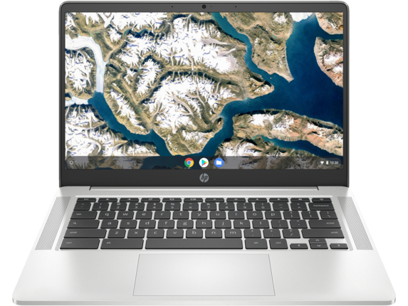 HP Home Laptop PCs, HP Chromebook 14a-nd0010nr, 14", Chrome OS™, AMD 3000 Series, 4GB RAM, 32GB eMMC, HD