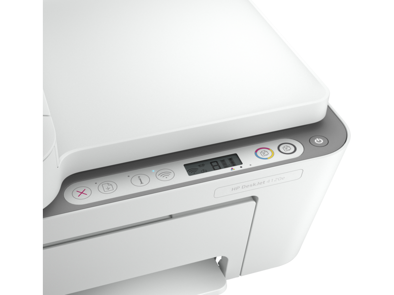 Impresora Multifunción HP DeskJet 4120e 26Q90B - 6 meses de impresión  Instant Ink con HP+ (Fotocopia, Escaneo, Impresión Dúplex, Wifi) :  : Informática