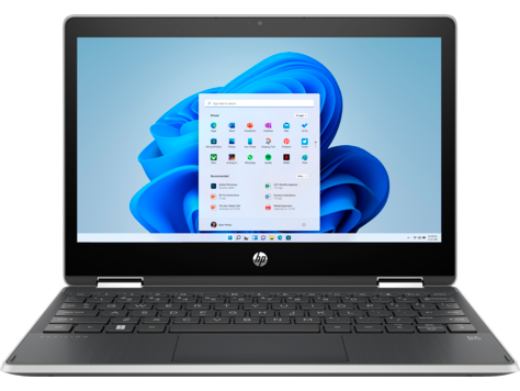 HP - Pavilion x360 11m-ap0033dx 2-in-1 11.6" Touch-Screen Laptop - Intel Pentium Silver - 4GB Memory - 128 SSD - Natural Silver 4P8M7UA#ABA UPC  - 4P8M7UA