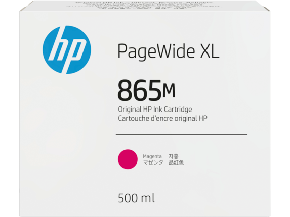 Image for HP 865M 500-ml Magenta PageWide XL Ink Cartridge from HP2BFED