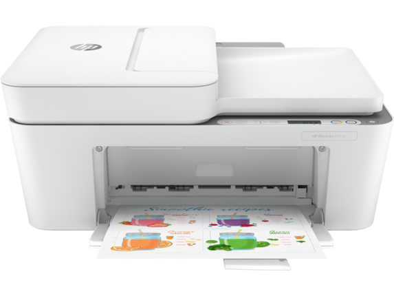 Inkjet All-in-One Printers, HP Deskjet 4155e All-in-One Printer w/ bonus 3 months Instant Ink through HP+