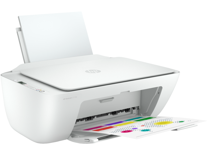 HP DeskJet 2710e All-in-One Wireless Inkjet Printer with HP Plus White  195161618130