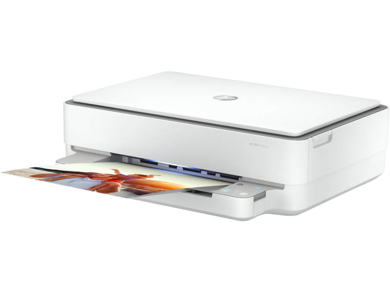 Imprimante Tout-en-un HP Envy 6032e Blanc + Cartouche d'encre HP