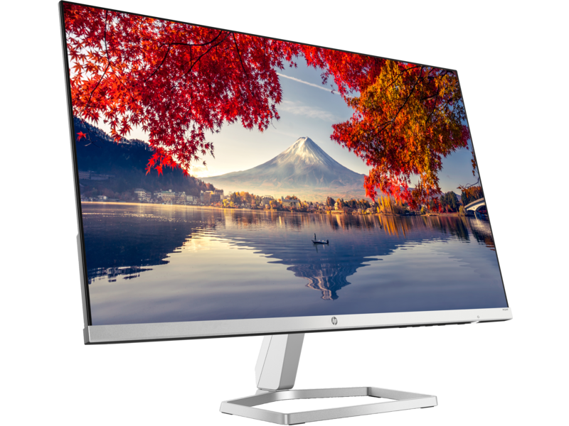 21C1 - HP M24F - Jet Black/Natural Silver, FHD, AMD Freesync, Front Right