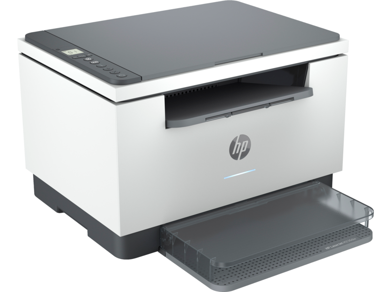 HP LaserJet MFP M236dw (Light Basalt) right facing without output