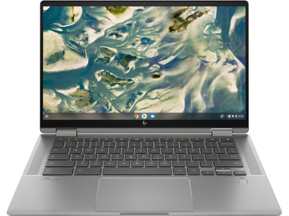 HP Home Laptop PCs, HP Chromebook x360 14c-cc0047nr, 14", touch screen, Chrome OS™, Intel® Core™ i3, 8GB RAM, 128GB SSD, FHD