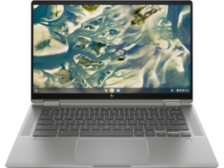 HP Chromebook x360 14c-cc0047nr, 14", touch screen, Chrome OS™, Intel® Core™ i3, 8GB RAM, 128GB SSD, FHD