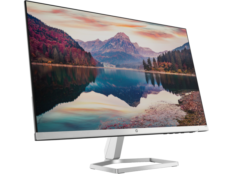 21C1 - HP M22F - Jet Black/Natural Silver, FHD, AMD Freesync, Front Right