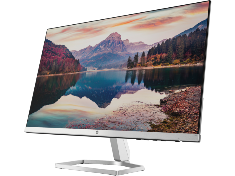 21C1 - HP M22F - Jet Black/Natural Silver, FHD, AMD Freesync, Front Left