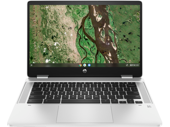 HP Chromebook x360 14b-cb0047nr, 14", touch screen, Chrome OS™, Intel® Celeron®, 32GB eMMC, HD