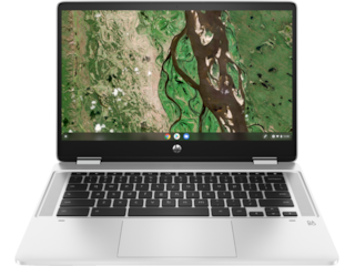 HP Chromebook x360 14b-cb0097nr, 14", touch screen, Chrome OS™, Intel® Pentium® Silver, 8GB RAM, 128GB eMMC, HD