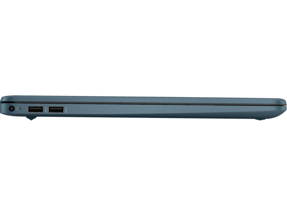 21C1 - Intel - HP 15 Laptop PC - 15 - Spruce Blue Right Profile Closed