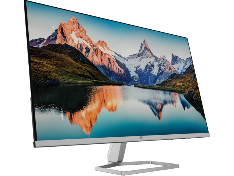 21C1 - HP M32F - Jet Black/Natural Silver, FHD, AMD Freesync, Front Right