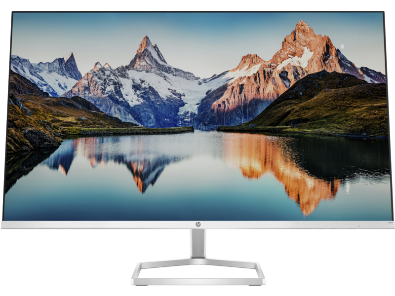 21C1 - HP M32F - Jet Black/Natural Silver, FHD, AMD Freesync, Front