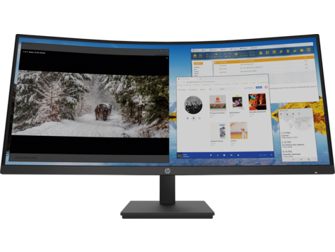 Prohnutý monitor HP M34d WQHD