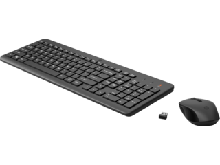 Combo and | Keyboard Mouse HP® Middle Wireless 230 HP East
