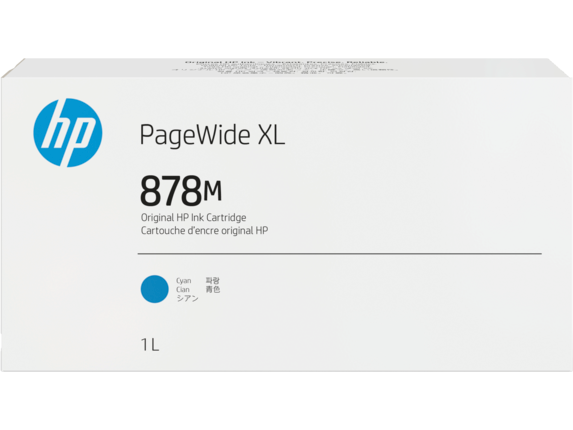 Image for HP 878M 1-liter Cyan PageWide XL Ink Cartridge from HP2BFED