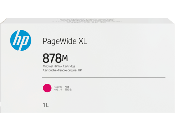 Image for HP 878M 1-liter Magenta PageWide XL Ink Cartridge from HP2BFED